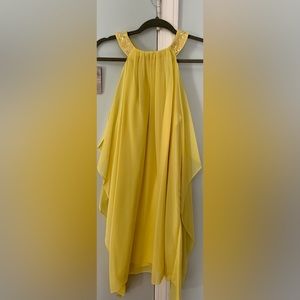 Beautiful yellow dress